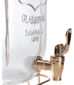 HomeKraft Beverage Dispenser With Stand