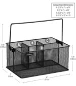 Storage Basket Organizer, Utensil Holder