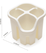Plastic Cutlery Utensil Drainer Tray holder