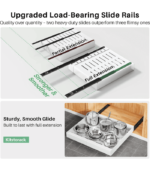 Pull-Out Cabinet Organizer For Kitchen