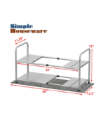 Under Sink Expandable Shelf Organiser Rack