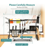 Dish Drying Rack Over Sink Adjustable