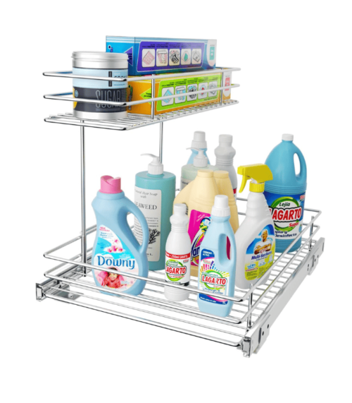 Under Sink Sliding Shelf
