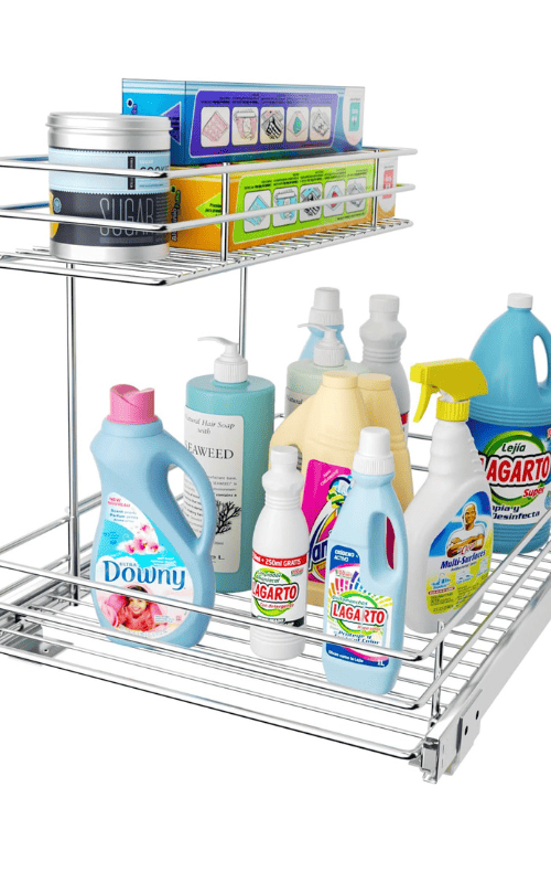 Under Sink Sliding Shelf
