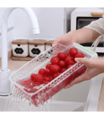4PCS Refrigerator Organizer Bins