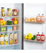 Plastic Pantry Organizer Bins for Fridge