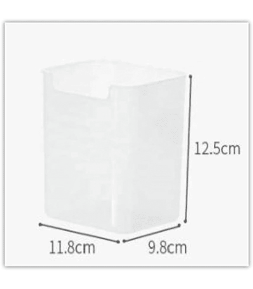 Freezer Bins Set of 3 Large Plastic Containers