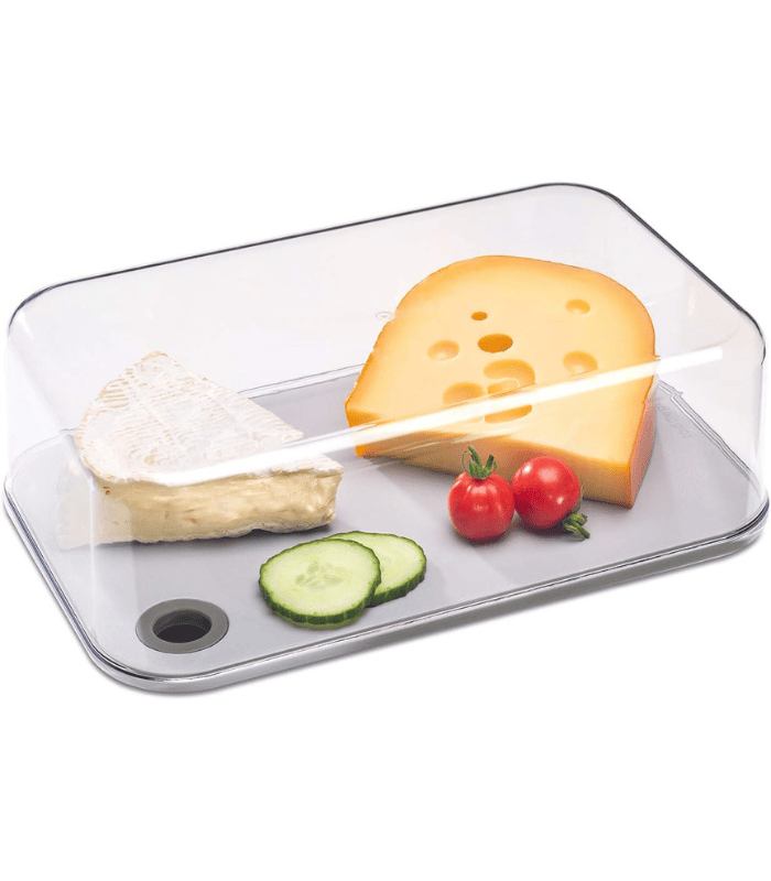 2800 ml storage box with lid for cheese