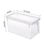Square Food Storage Organizer with Lids