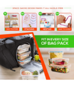 Food Storage Containers with Airtight Lids