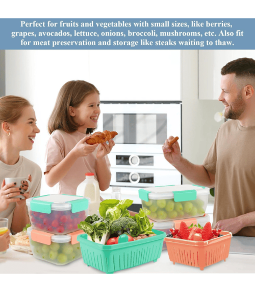 Fruit Produce Saver Food Storage Containers