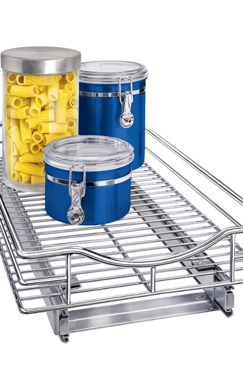 Slide Out Cabinet Organizer Metal