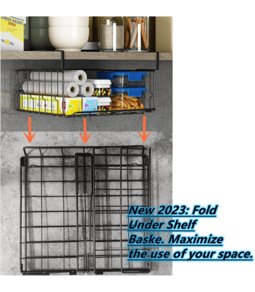 Hanging Wire Basket Shelves