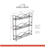 Spice Rack Shelf Organizer for Kitchen