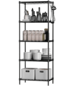 5 Shelves Unit Metal kitchen Storage Rack
