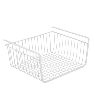 Metal Under Shelf Hanging Storage Bin