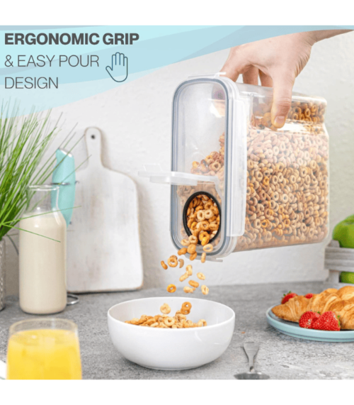 4Pcs Set Plastic Food Storage Containers