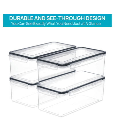 Plastic Container Box for Pasta organizer