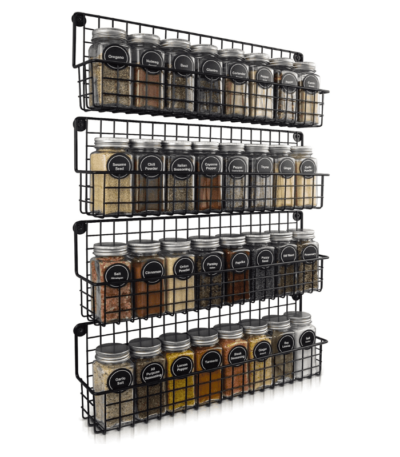 Easy To Install Set of 4 Space Saving Racks