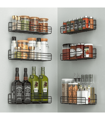 Spice Rack Organizer Wall Mount