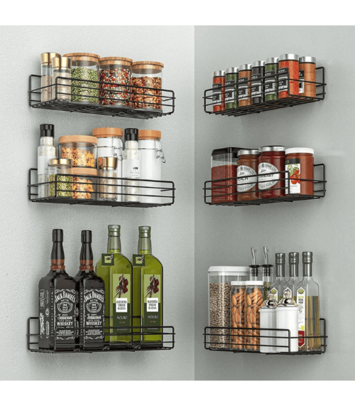 Spice Rack Organizer Wall Mount