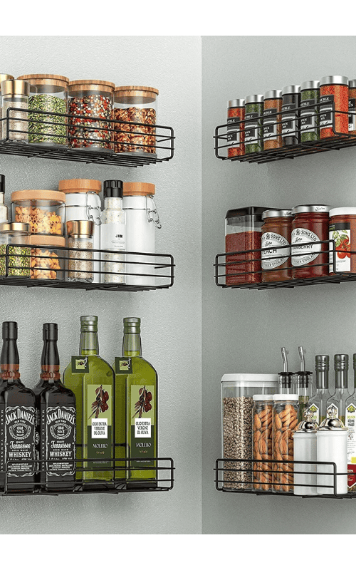 Spice Rack Organizer Wall Mount
