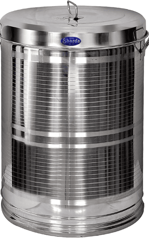 Large Stainless Steel Storage Drum Containers