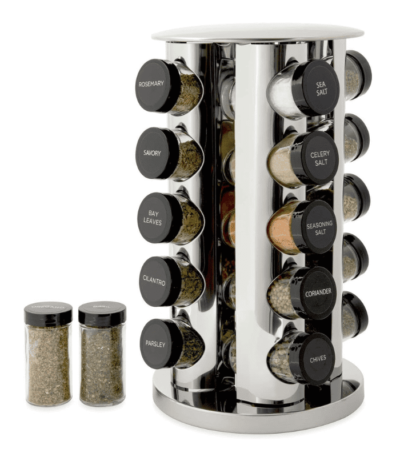 20-Jar Countertop Rack Tower