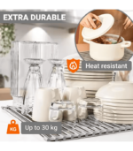 Foldable Stainless Steel Dish Drainer