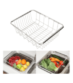 Stainless steel Expandable Dish Rack