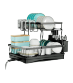 2 Tier Dish Rack for Kitchen Counter