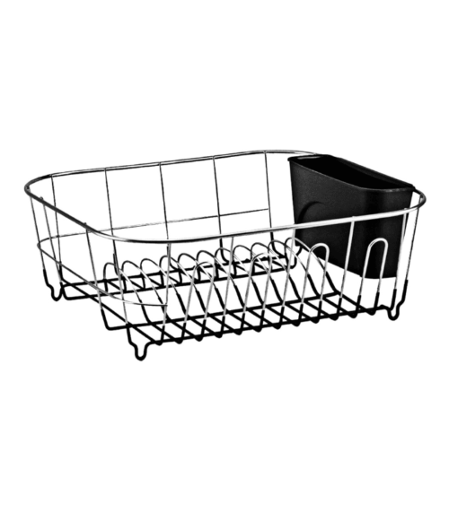 Deluxe Chrome-plated Steel Small Dish Drainer