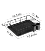 Dish Drainer Plate Rack Countertop