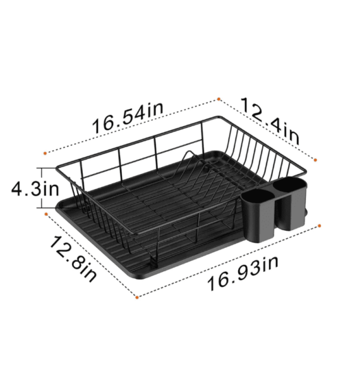 Dish Drainer Plate Rack Countertop
