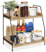 Coffee Bar Accessories and Organizer Countertop