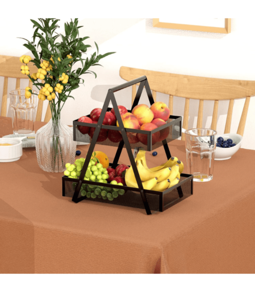 Tiered Snack Organizer Countertop