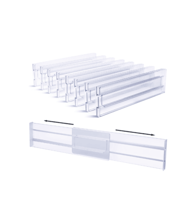 8 Pack Drawer Dividers Organizers