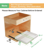 Pull-Out Cabinet Organizer For Kitchen