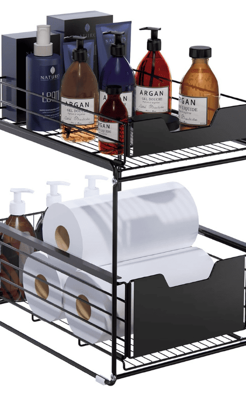 Pull Out Under Sink Cabinets Organizer