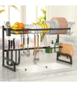 Over The Sink Adjustable Dish Rack