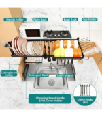 Dish Drying Rack Over Sink Adjustable