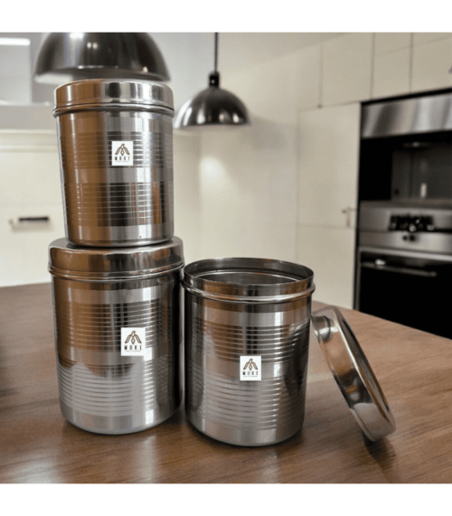 STAINLESS STEEL CONTAINER 5 kg to 7 kg size