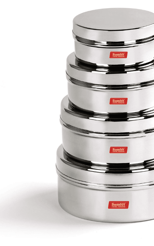 Stainless Steel Flat Canisters