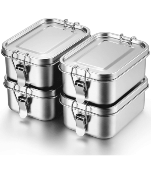 Metal Lunch Box Food Storage Containers