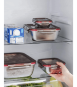 3 Pieces Stainless Steel Container