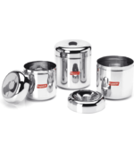 Stainless Steel Vertical Utility Canisters