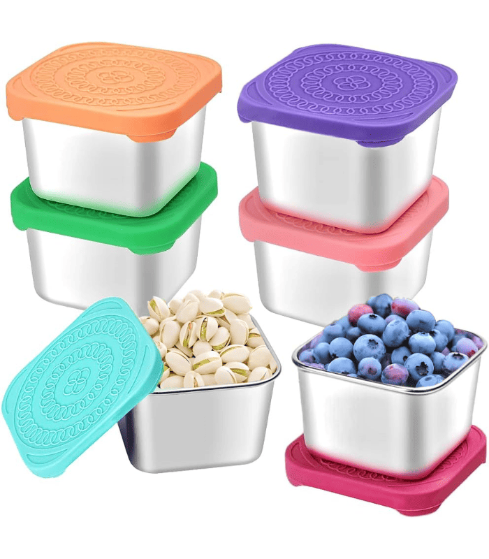 Stainless Steel Snack Containers for Kids