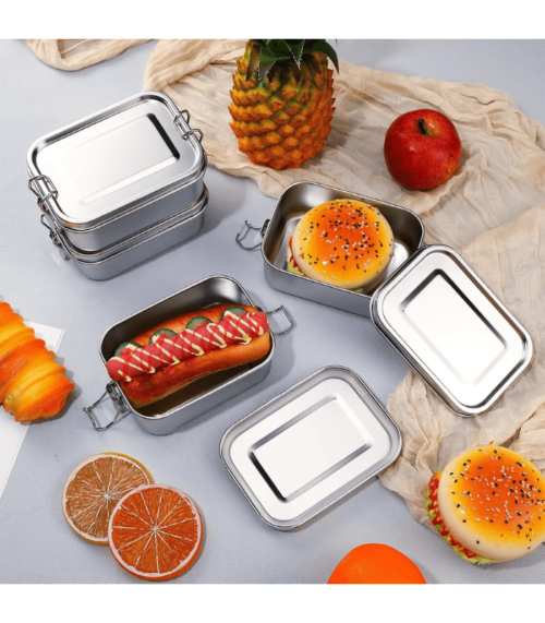 Metal Lunch Box Food Storage Containers