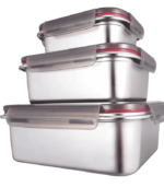 Lynx Box with Airtight Lid Set of 3