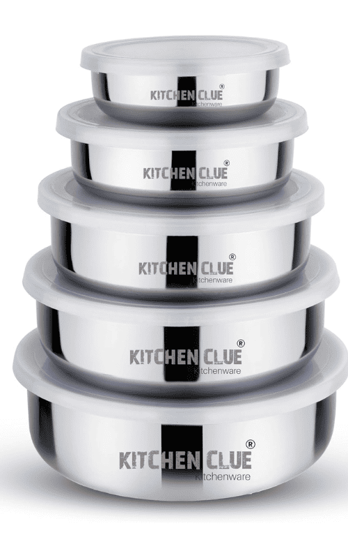 Airtight & Leak-Proof Steel Food Containers